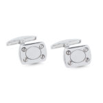 Μανικετόκουμπα λευκόχρυσα Κ14