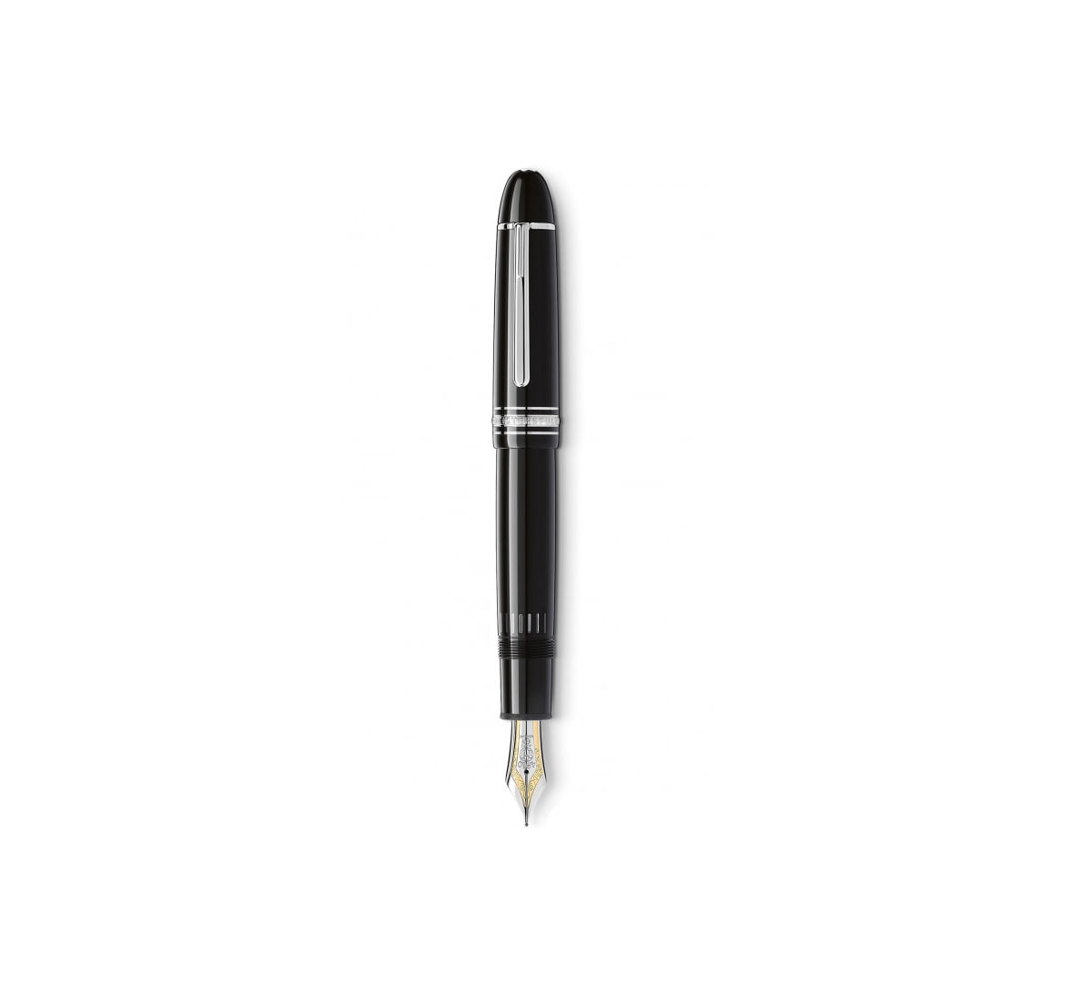 132105_11 Πένα Montblanc Meisterstück #149 με χρυσή μύτη και επιπλατινωμένες λεπτομέρειες - Image 1