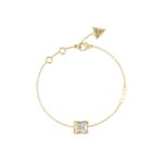 Βραχιόλι Guess Steel Bamboo επίχρυσο