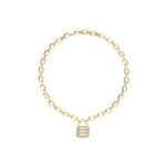 Κολιέ επίχρυσο Guess Steel Guess My Secret