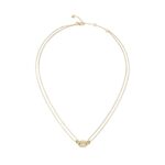 Κολιέ επίχρυσο Guess Steel Marina