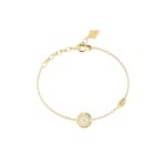 Βραχιόλι επίχρυσο Guess Steel Sparks