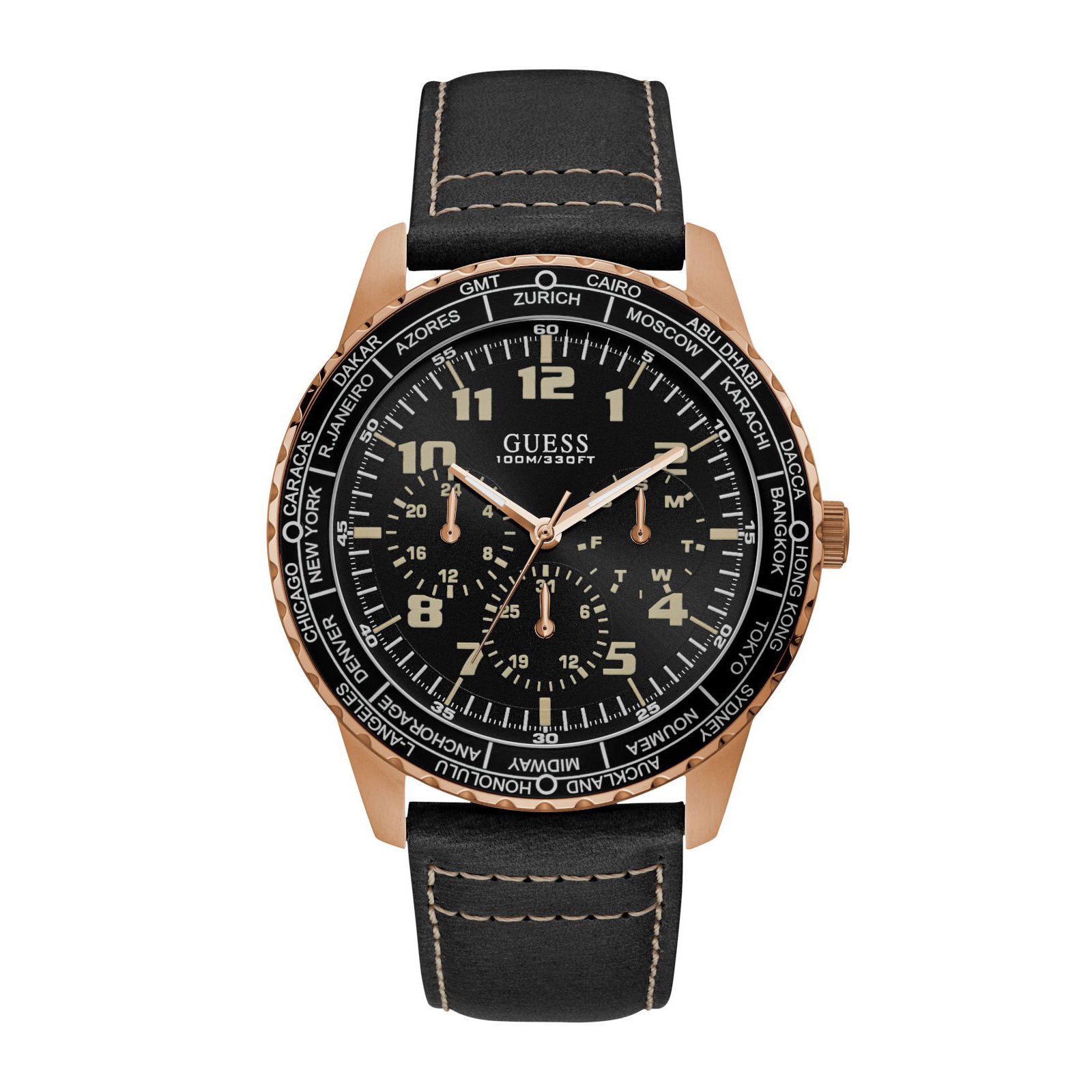 GUESS-W1170G2-Ανδρικό-Ρολόι-Quartz-Multi-Function Ανδρικό Ρολόι Guess Pioneer 48mm - Image 1