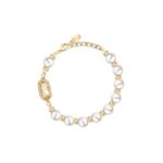 Βραχιόλι επίχρυσο Karl Lagerfeld Pearl