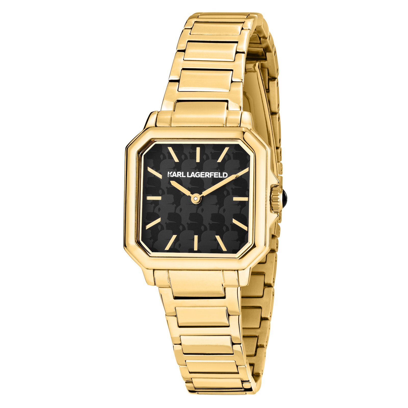 KARL-LAGERFELD-SQUARE-CLASSICS-R0553102508-Γυναικειο-Ρολοι-Quartz-Ακριβειας Γυναικείο Ρολόι Karl Lagerfeld Square Classics 33x28mm - Image 1