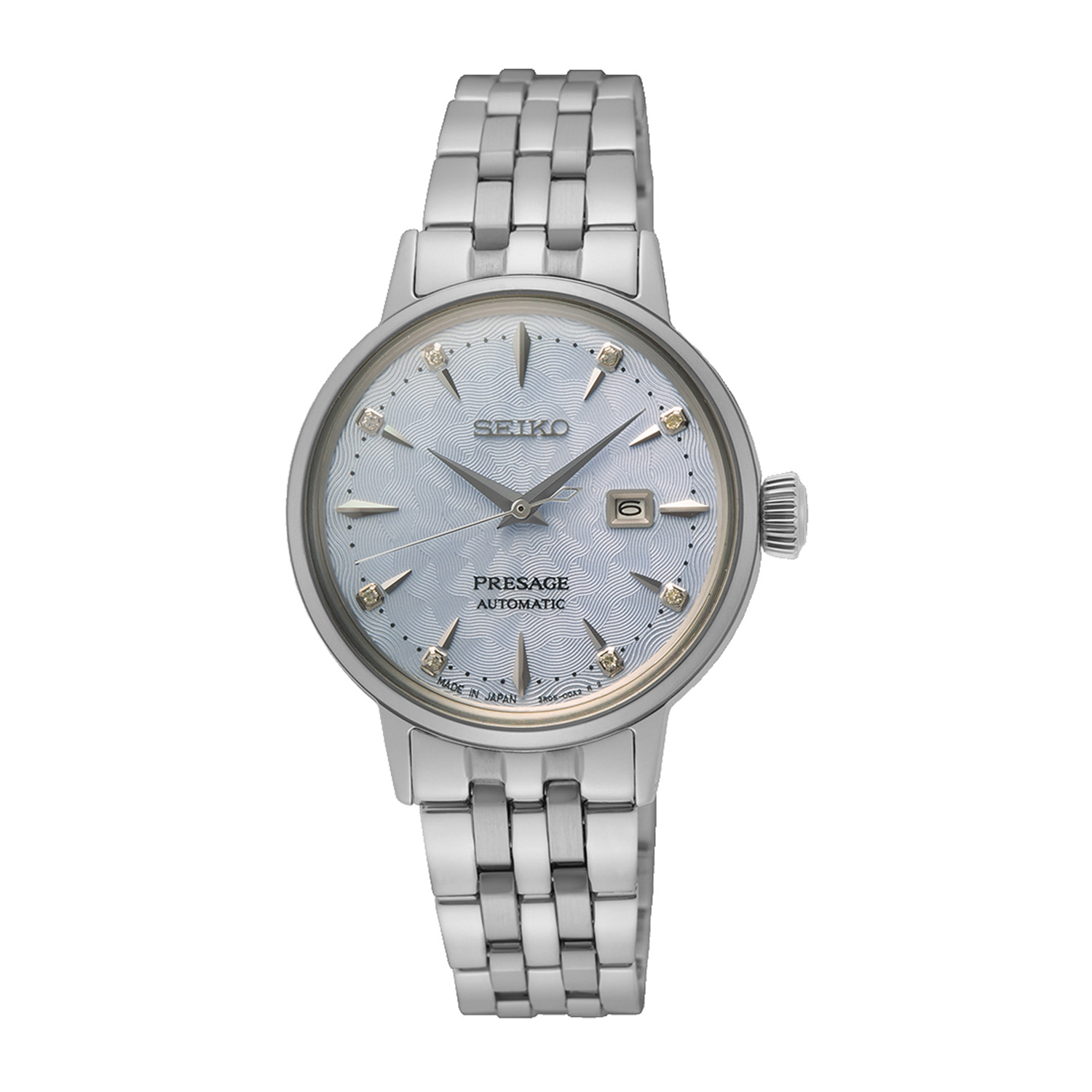SRE007J1_main Γυναικείο Ρολόι Seiko Presage Cocktail Time 'Skydiving' Automatic 30.3mm - Image 1