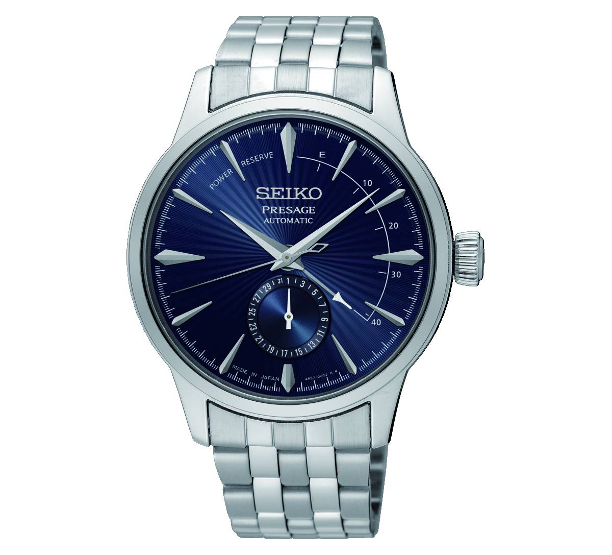 andriko-roloi-seiko-presage-cocktail-time-the-blue-moon-aftomato Ανδρικό Ρολόι Seiko Presage Cocktail Time: 'The Blue Moon' Αυτόματο 40.5mm - Image 1