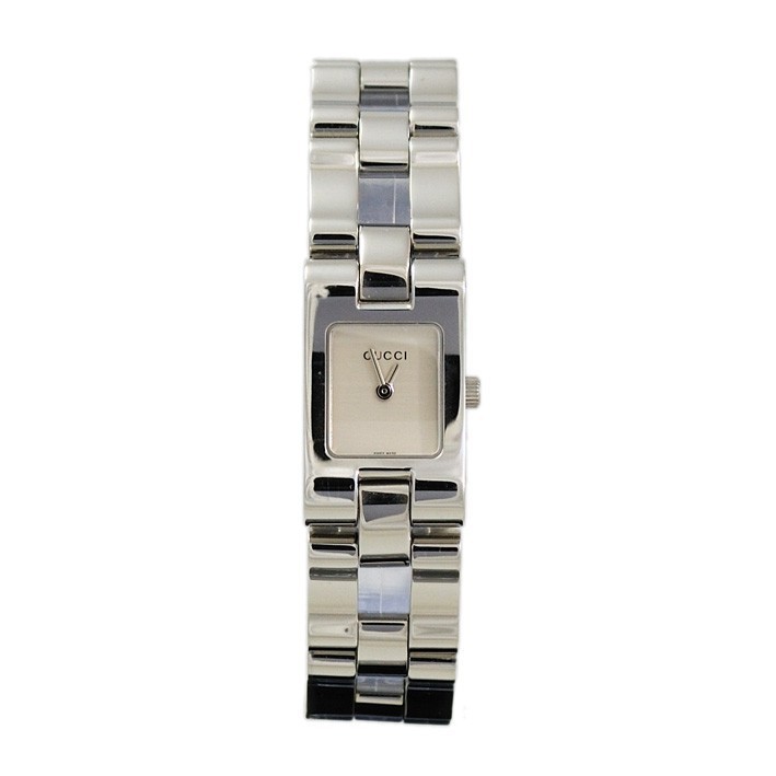 gynaikeio-roloi-gucci-asimi-me-atsalino-brasele Γυναικείο Ρολόι Gucci Ασημί με Ατσάλινο Μπρασελέ - Image 1