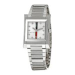Γυναικείο Ρολόι Gucci 37mm με Λευκό Καντράν και Διαμάντια
