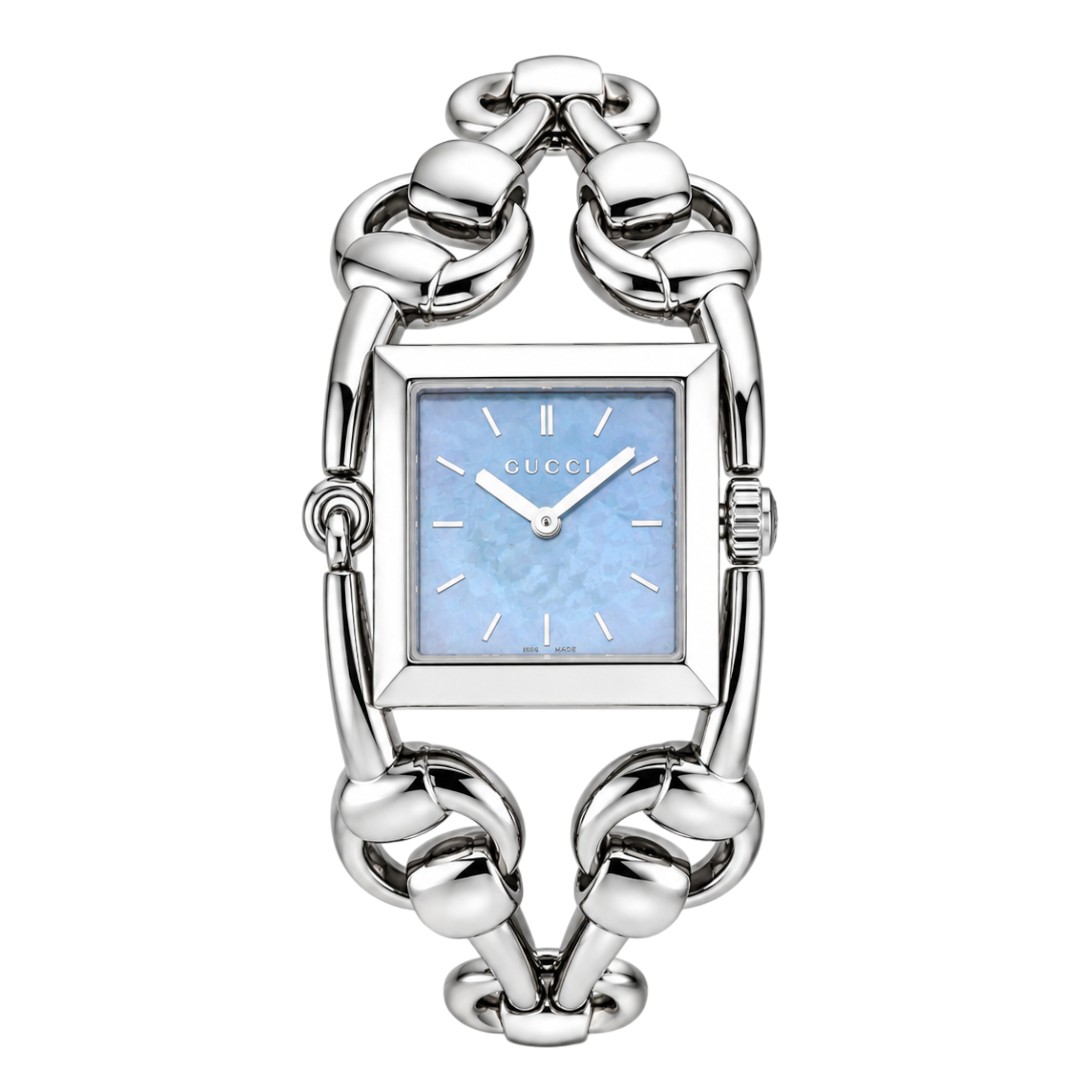 gynaikeio-roloi-gucci-signoria-33mm-asimi-me-mother-of-pearl-kantran Γυναικείο Ρολόι Gucci Signoria 33mm Ασημί με Mother of Pearl Καντράν - Image 1