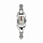 Γυναικείο Ρολόι Gucci 6800L Ασημί με Μεταλλικό Μπρασελέ