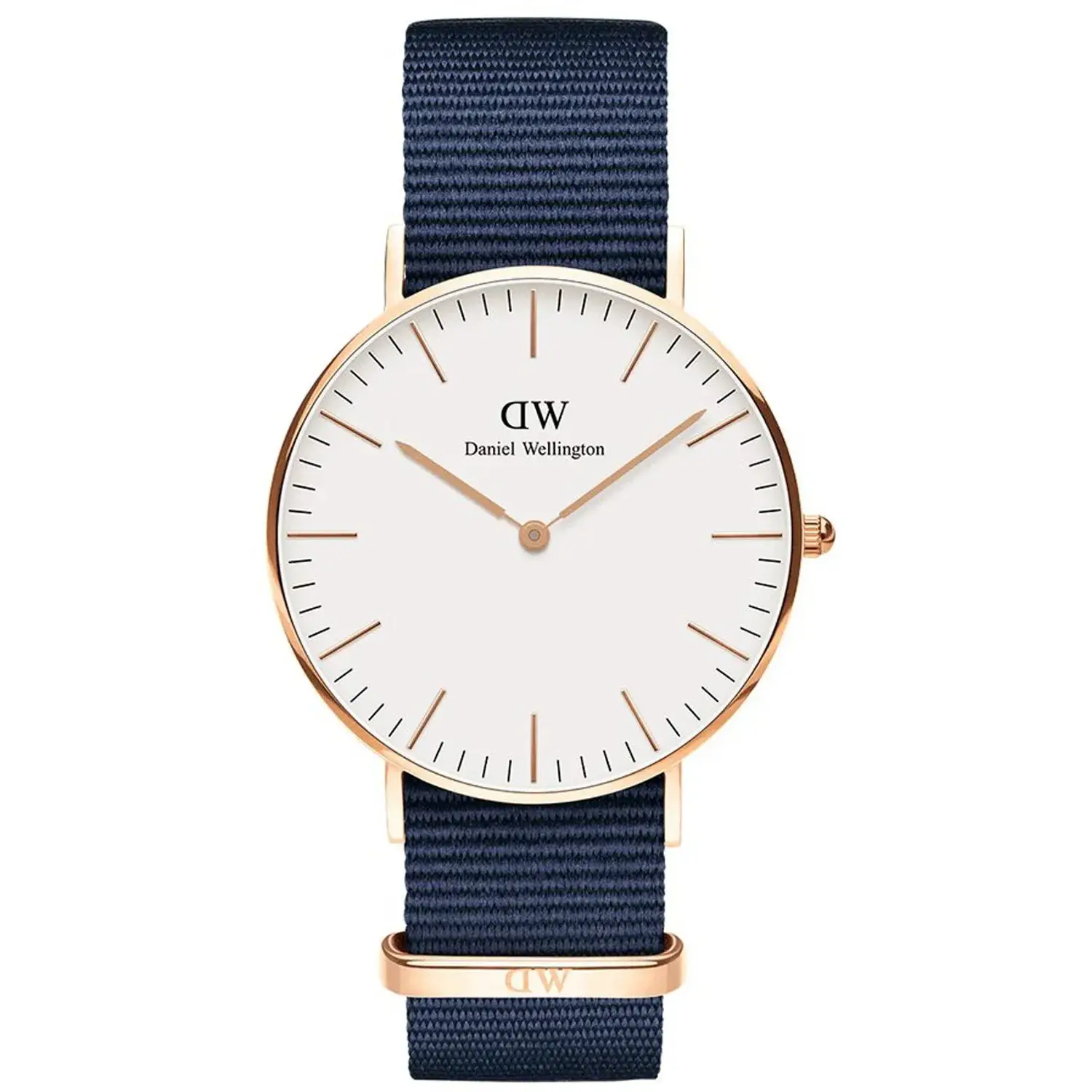DW00100279_1 Γυναικείο Ρολόι Daniel Wellington Bayswater Blue Fabric Strap 36mm - Image 1
