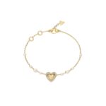 Γυναικείο βραχιόλι Guess Steel Beloved