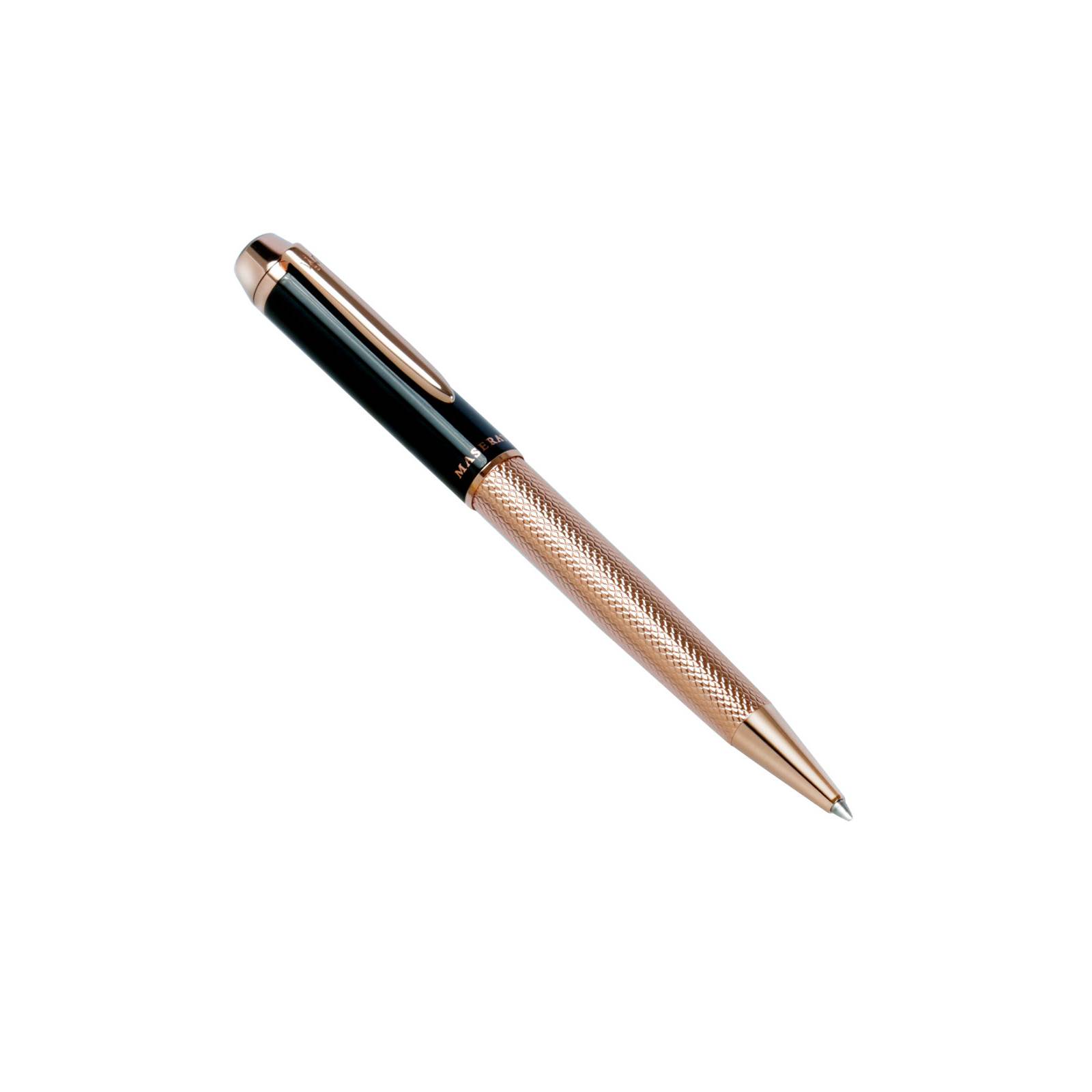 dichromo-stylo-diarkeias-maserati-apo-atsali-me-rose-gold-pvd Δίχρωμο Στυλό Διαρκείας Maserati από Ατσάλι με Rose Gold PVD - Image 1