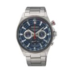 Ανδρικό Ρολόι Seiko Racing Sports Chronograph με Μπλε Καντράν