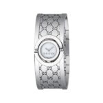 Γυναικείο Ρολόι Gucci 18mm Ασημί με Λευκό Καντράν