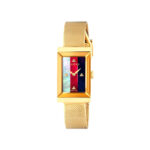 Γυναικείο Ρολόι Gucci G-Frame Χρυσό 21x34mm με Mother of Pearl Καντράν