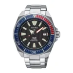 Ανδρικό ρολόι Seiko Prospex PADI Samurai Silver Automatic 44mm