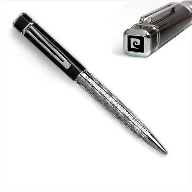 stylo-diarkeias-pierre-cardin-dichromo-mavro-kai-asimi-apo-atsali-2 Στυλό Διαρκείας Pierre Cardin Δίχρωμο Μαύρο και Ασημί από Ατσάλι - Image 1