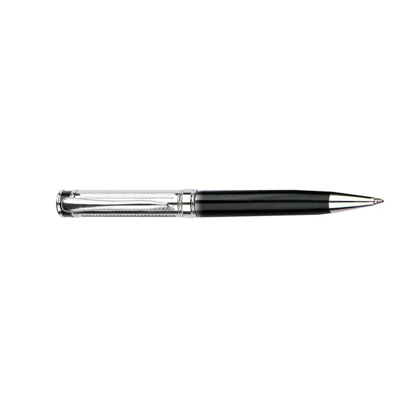stylo-diarkeias-pierre-cardin-dichromo-asimi-kai-mavro-apo-atsali Στυλό Διαρκείας Pierre Cardin Δίχρωμο Ασημί και Μαύρο από Ατσάλι - Image 1