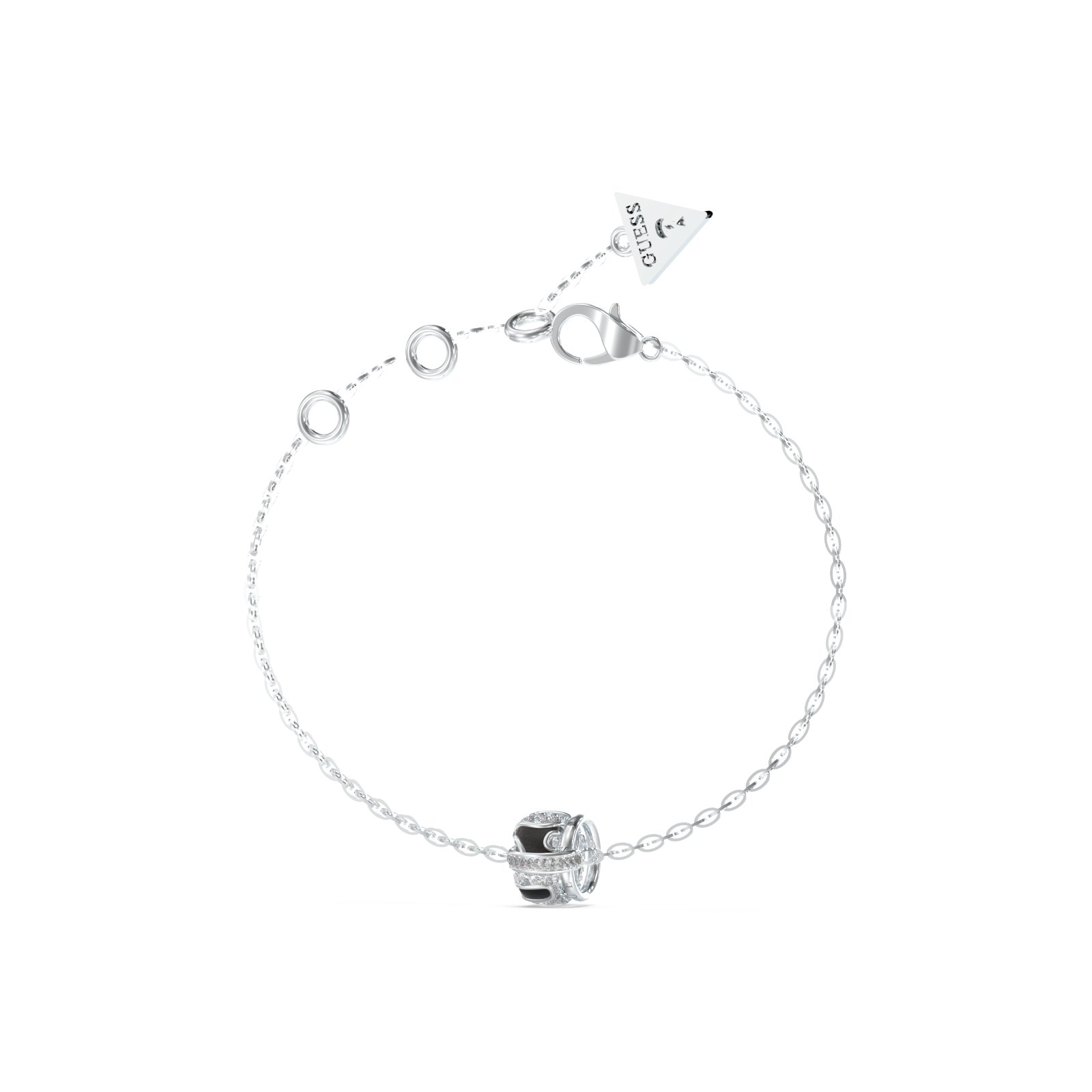 gynaikeio-vrachioli-guess-steel-fabulous-me-JUBB05192JWRHBKL Γυναικείο βραχιόλι Guess Steel Fabulous Me - Image 1