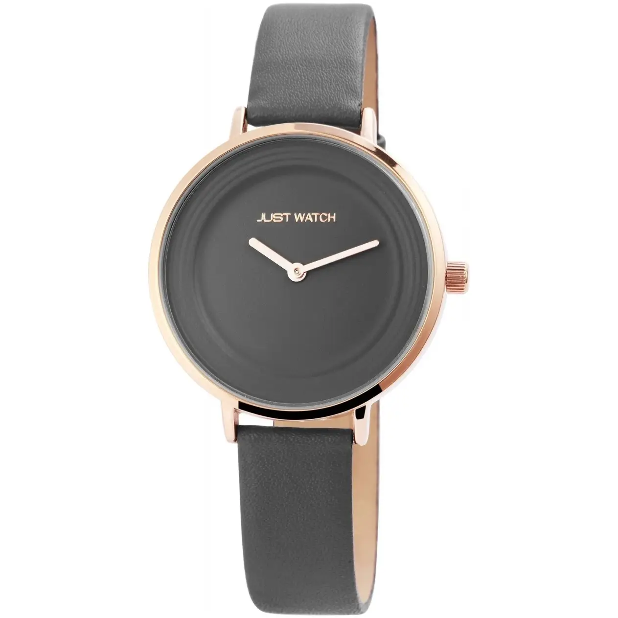 gynaikeio-roloi-just-watch-33mm-me-dermatino-louraki-JW10020-003 Γυναικείο ρολόι Just Watch 33mm με δερμάτινο λουράκι - Image 1