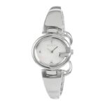 Γυναικείο Ρολόι Gucci Guccissima 27mm με Mother of Pearl Καντράν και Διαμάντια