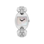 Γυναικείο Ρολόι Gucci Marina Chain με Mother of Pearl Καντράν και Ασημί Μπρασελέ